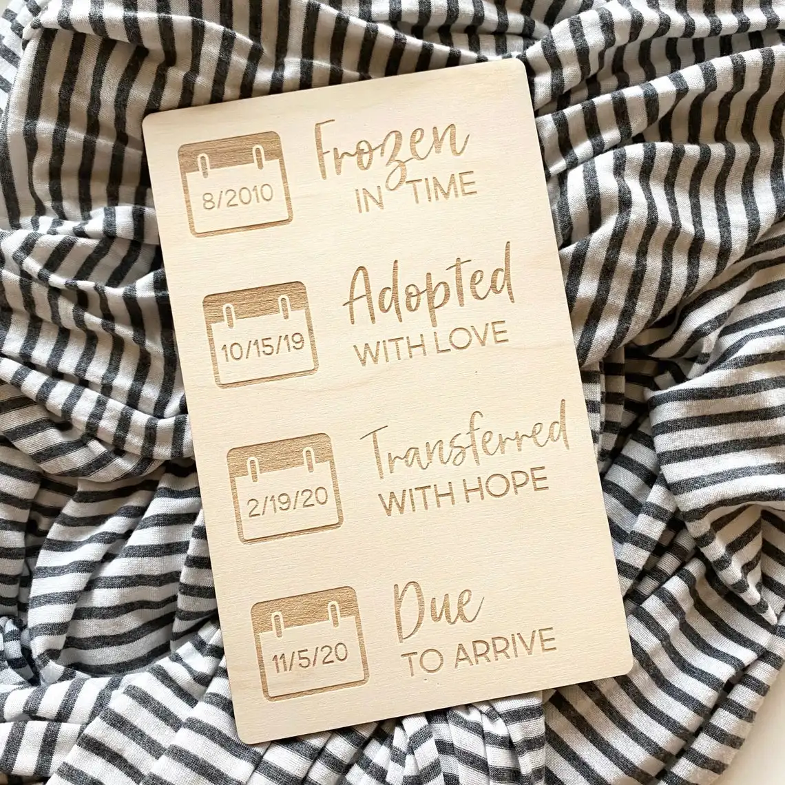 Индивидуальный деревянный знак временной шкалы для детей реквизит детской