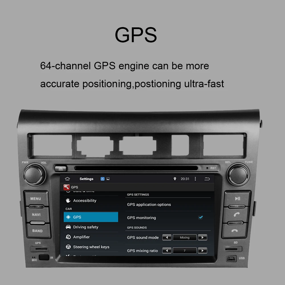 Автомобильный GPS-навигатор для KIA Opirus 2007 2008 2009 2010 2011 2012 2013 2014 2015 2016 Видео Радио