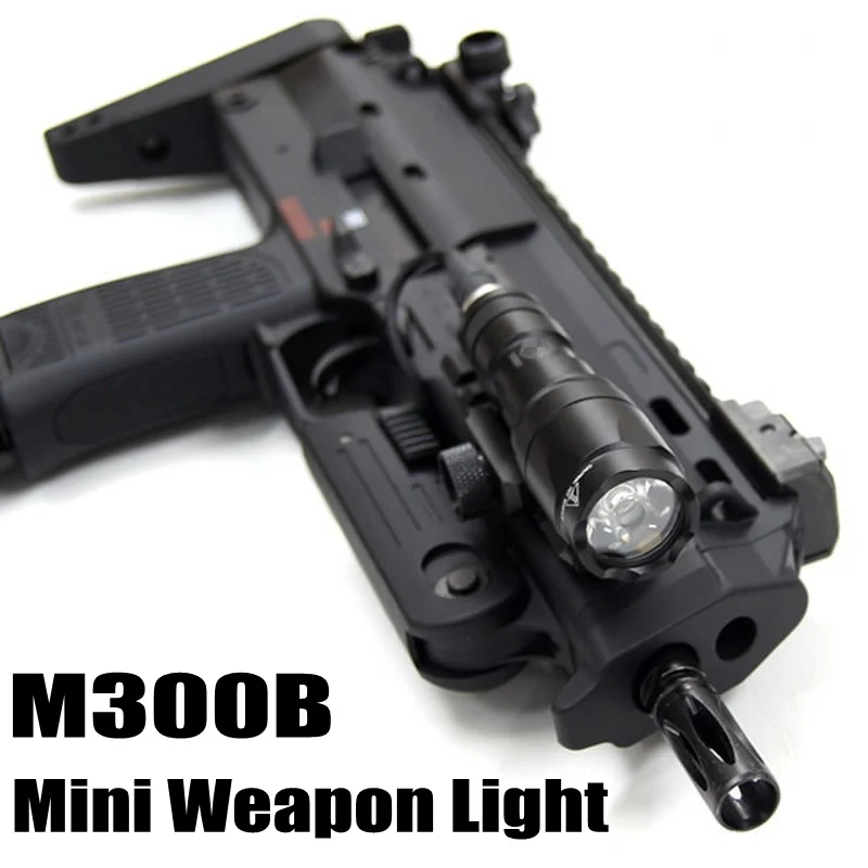 

M300B мини-фсветильник для разведчика, светодиодный фонарь для оружия, мягкий воздушный Тактический фонасветильник для оружия, военная лампа ...
