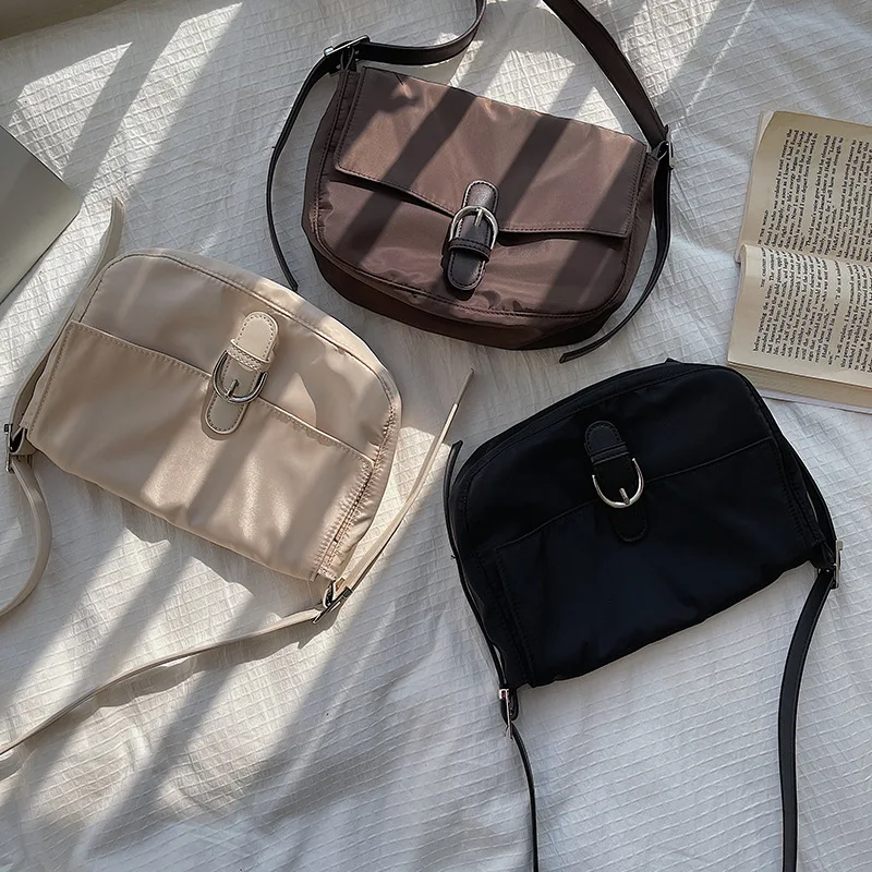 

New Women's Summer Underarm Handbag Fashion Oxford Crossbody Shoulder Messenger Bag Purses Female Luxury Satchel Brand Designer