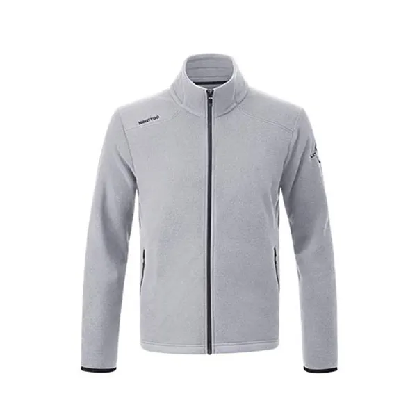 Gray L Xiaomi Mijia 90FEN Мужская водоотталкивающая флисовая куртка легкая теплая сухая не сультрия анти-смачивающая производительность - Цвет: Gray L
