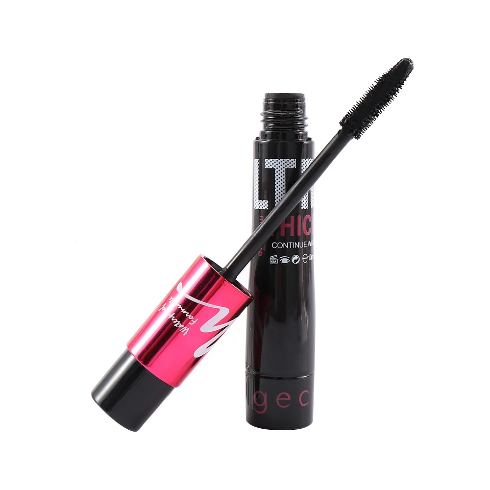 

4D Black Curling Mascara Makeup Volume Quick Dry Thick Extension Lengthening Eyelashes Waterproof Lasting Cosmetics