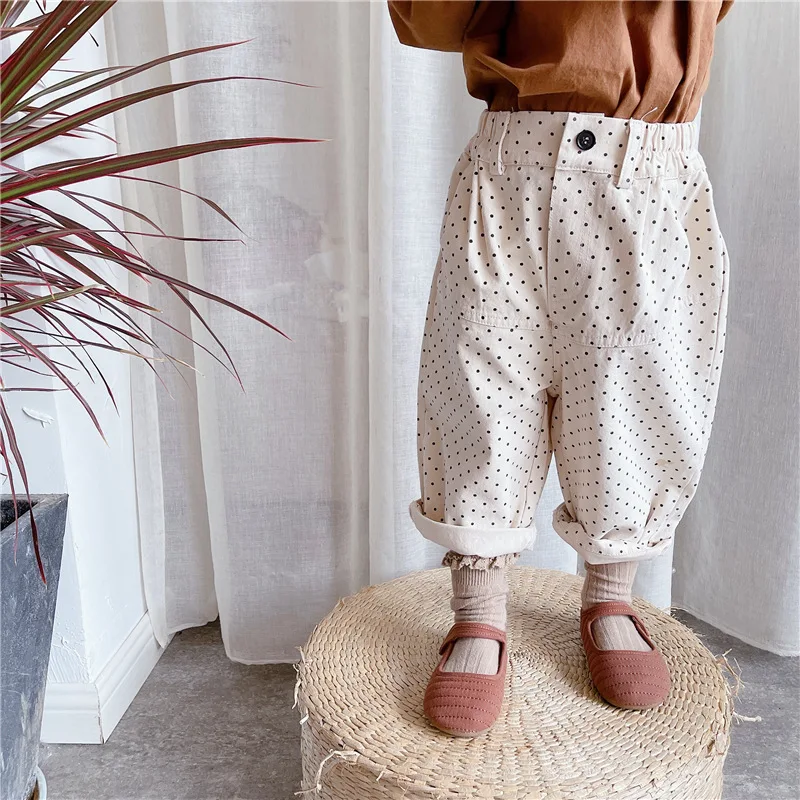 

Baby Girl Jeans 2021 New Spring Children Solid Denim Pants Korean Fashion Kids Mid Waist Long Trousers 12M-6T