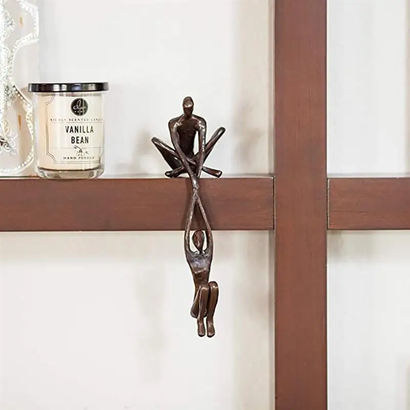 Домашние украшения статуэтка пары Статуэтка из смолы Мужская подъемная для