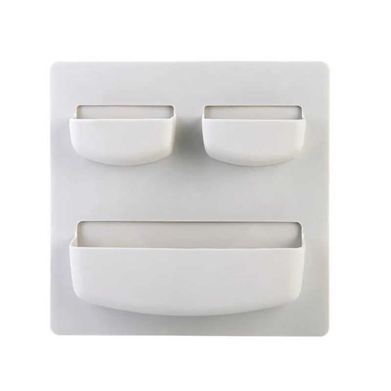 Клейкая пластиковая стойка для хранения овощей фруктов органайзер кухонные