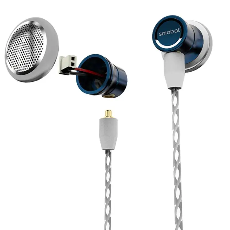 

Smabat M0 Module Wired Earbuds 3.5mm Driver Module Upgrade 15.4mm Titanium Plated Detachable MMCX Cable Headphone Audiophile