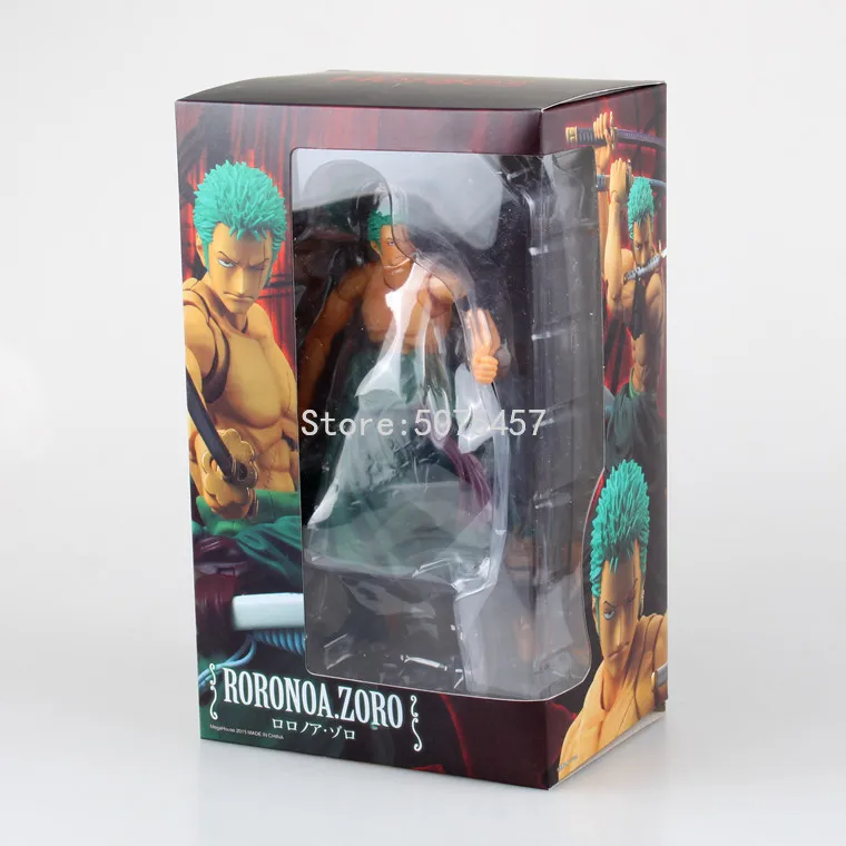 

18cm One Piece Anime Figure BJD Roronoa Zoro Joints Moveable PVC Action Figure New World Roronoa Zoro Figurine Model Doll Toys