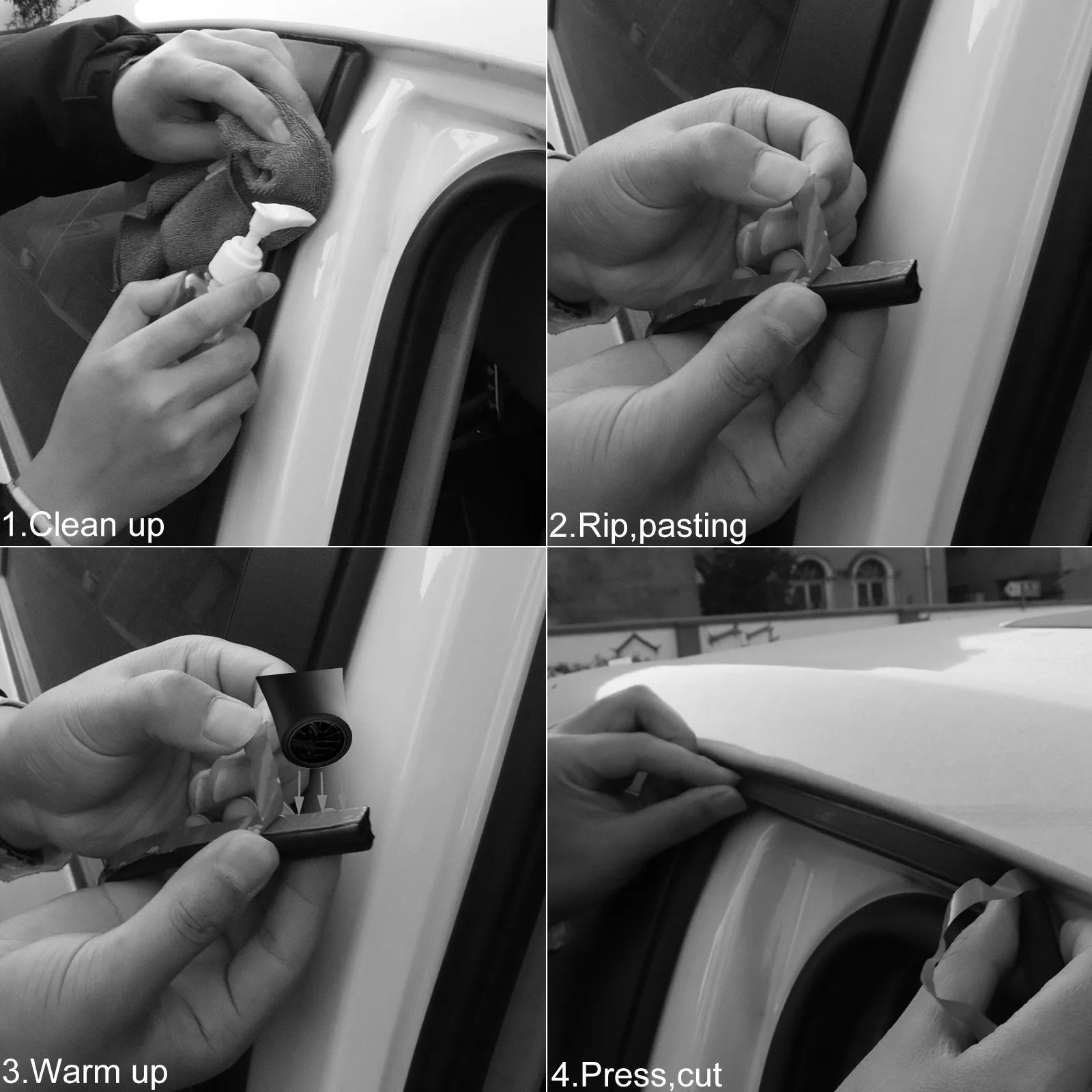

32.8Ft/10 meters For Mercedes Benz Sprinter W901 W902 W903 W904 W905 W906 VW LT II Volkswagen Crafter Door Seal Strips Upgrade