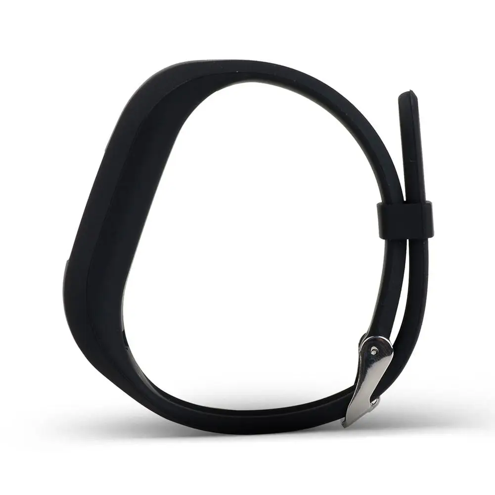 Силиконовый ремешок для смарт-часов Garmin Vivofit 3 JR сменный Браслет с металлической