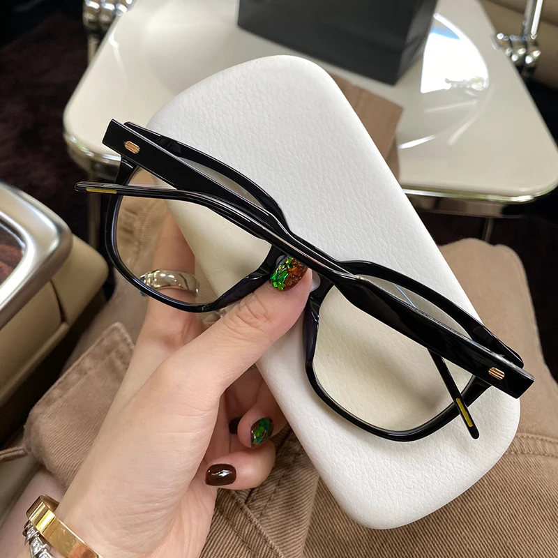 

New 2021 GM Fashion Acetate opticai Eyeglasses Ladys Frames Gentle Designer KUBO Vintage Men's Myopia Presciription Eyeglasses