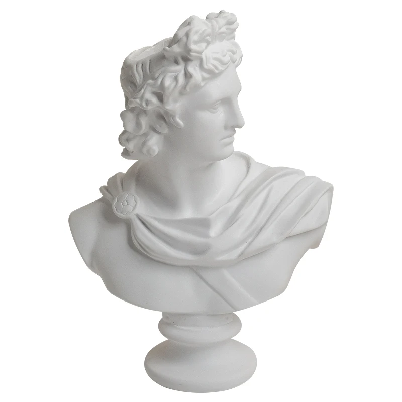 Креативная Скандинавская каучуковая портретная ваза с человеческой головой