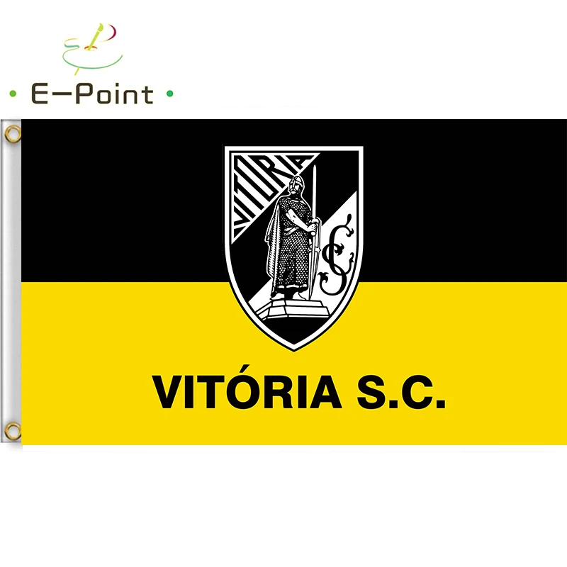 

Португалия Vitoria S.C. 3 фута * 5 футов (90*150 см) размер рождественские украшения для дома флаг баннер подарки