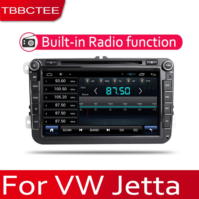 Для Volkswagen VW Jetta 2005 ~ 2018 Автомобильная Android система 1080P ips lcd экран Автомобильный