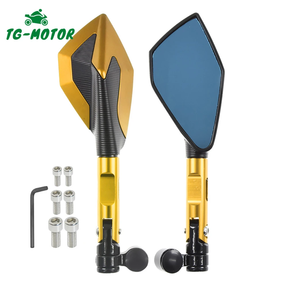 

TG-Motor Motorcycle Rearview Mirror For Kawasaki Ninja 300 Ninja 250 ZX 6R 636 300R EX300 ABS 2011-2018 Ninja400 EX400 2018-2020