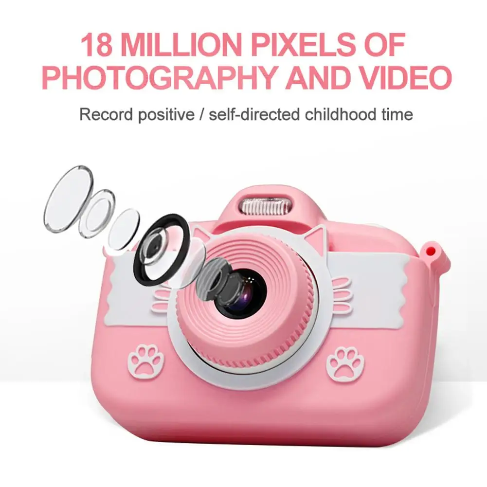 3 дюймовая стильная мини камера детская маленькая цифровая SLR для движения