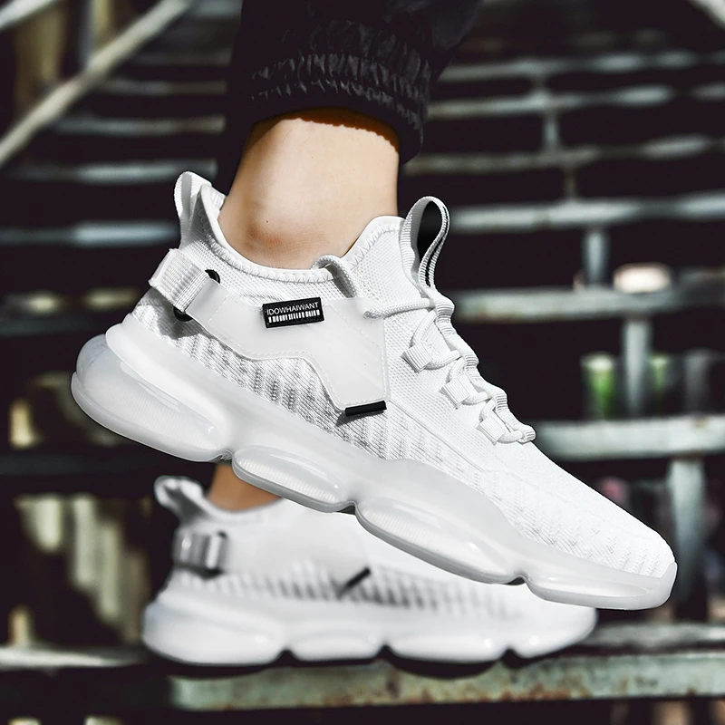 

2021 New Casual Shoes Men Summer Breathable Mesh Sneakers Comfort Thick Bottom Daddy Outdoor Walking Footwear Zapatos Hombre2021