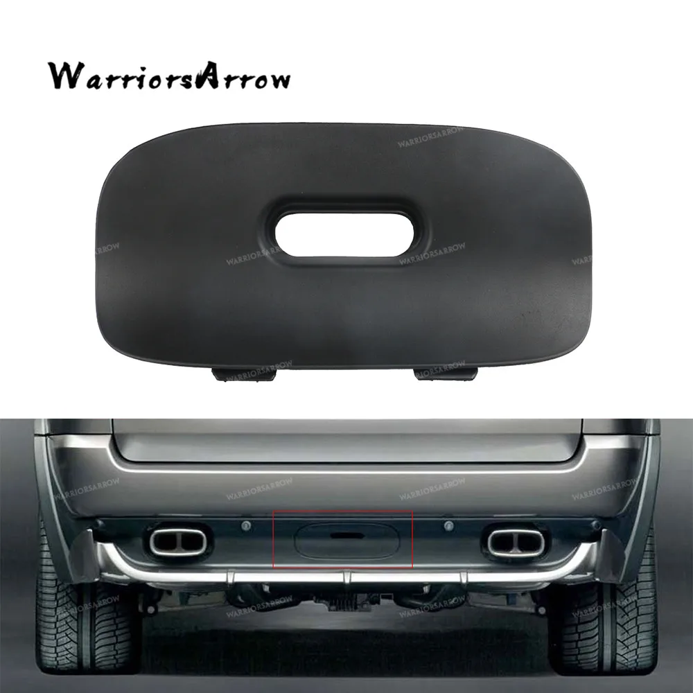 Задний задний бампер буксировочная крышка отделка заслонка сцепное крепление