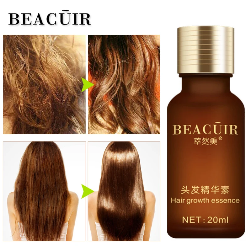 

Keratin Hair Growth Treatment Essence Anti Hair Loss Essential Oils Products Prevent Hair Dry Frizzy Damaged Thinning Serum Care