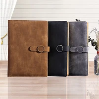 faux leather a5 notebook agenda planner organizer daily notepad for school office journal diary line note book customsize