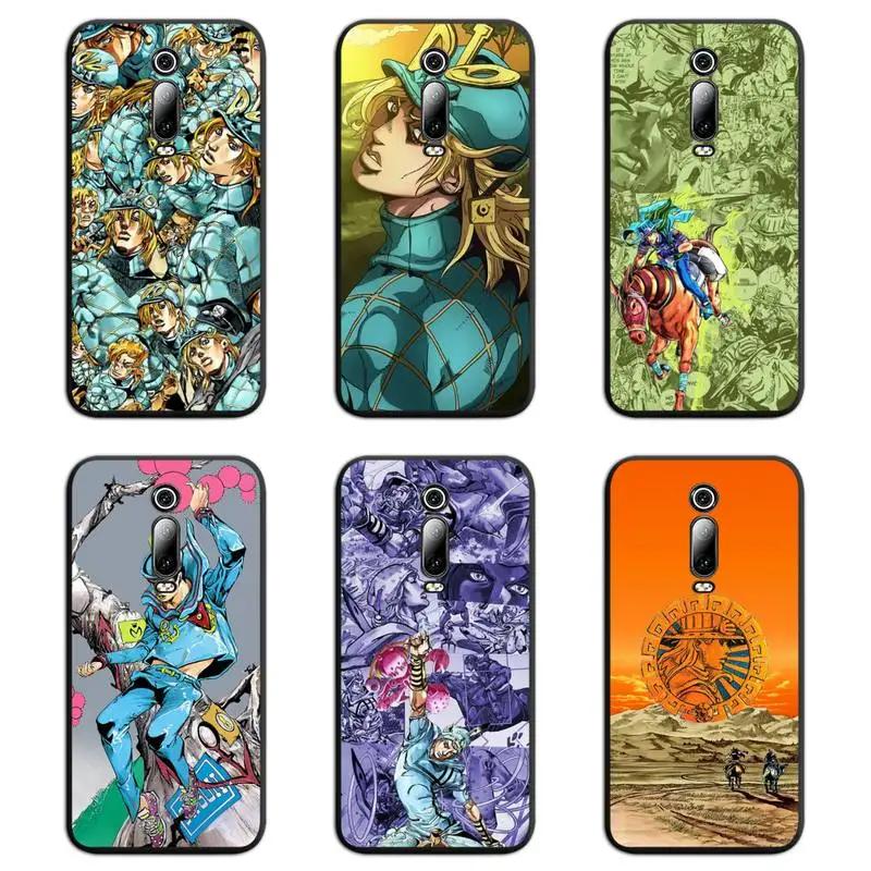 JOJO Part 7 Steel Ball Run SBR чехол для телефона аниме Redmi 9A 9 8A 6 6A Note 8 8T Pro Max K20 K30 | Мобильные