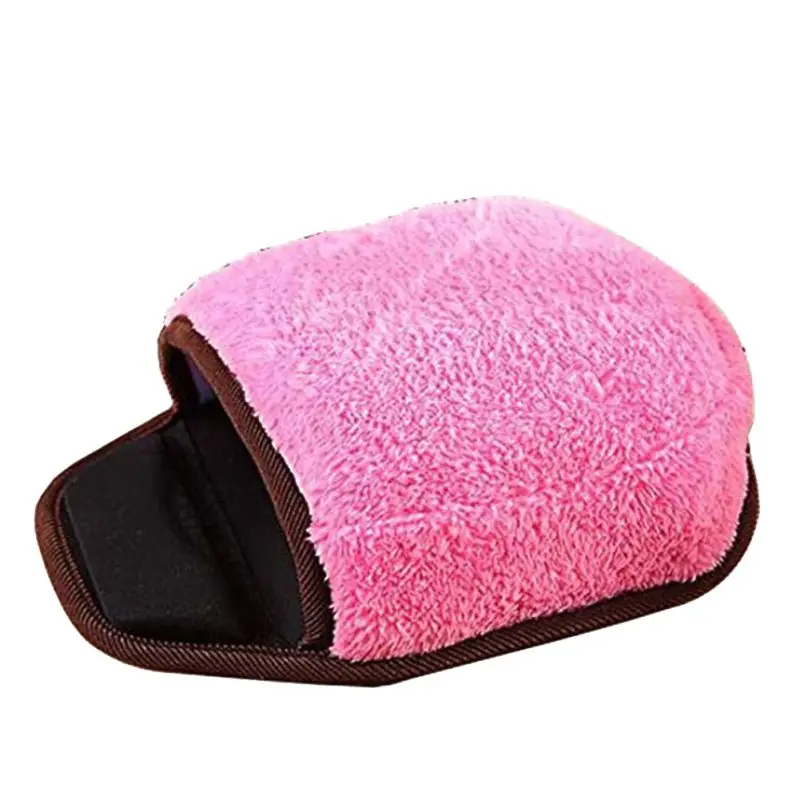 Heated mouse pad with wrist rest and USB heater soft plush fabric for laptop desktop computer alfombrilla ordenador | Компьютеры и