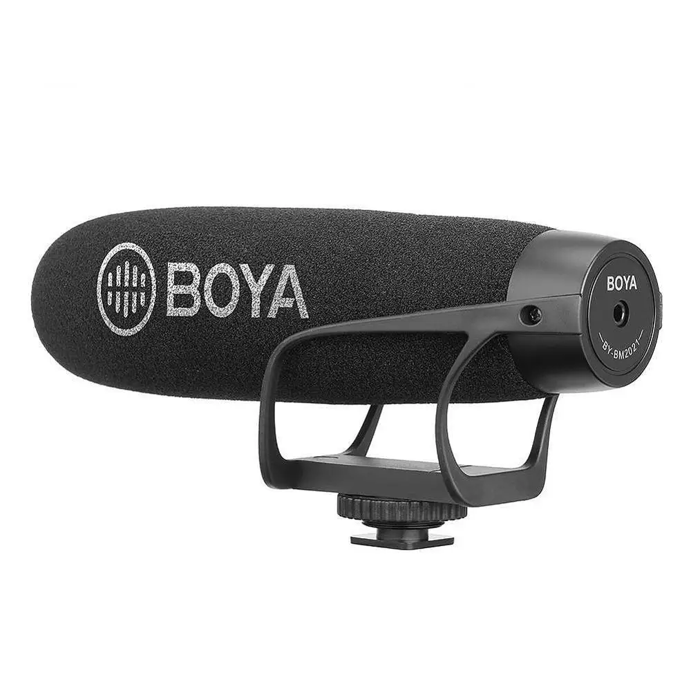 BOYA BY BM2021 кардиоидный видеомикрофон для смартфона DSLR конденсаторный дробовик Nikon