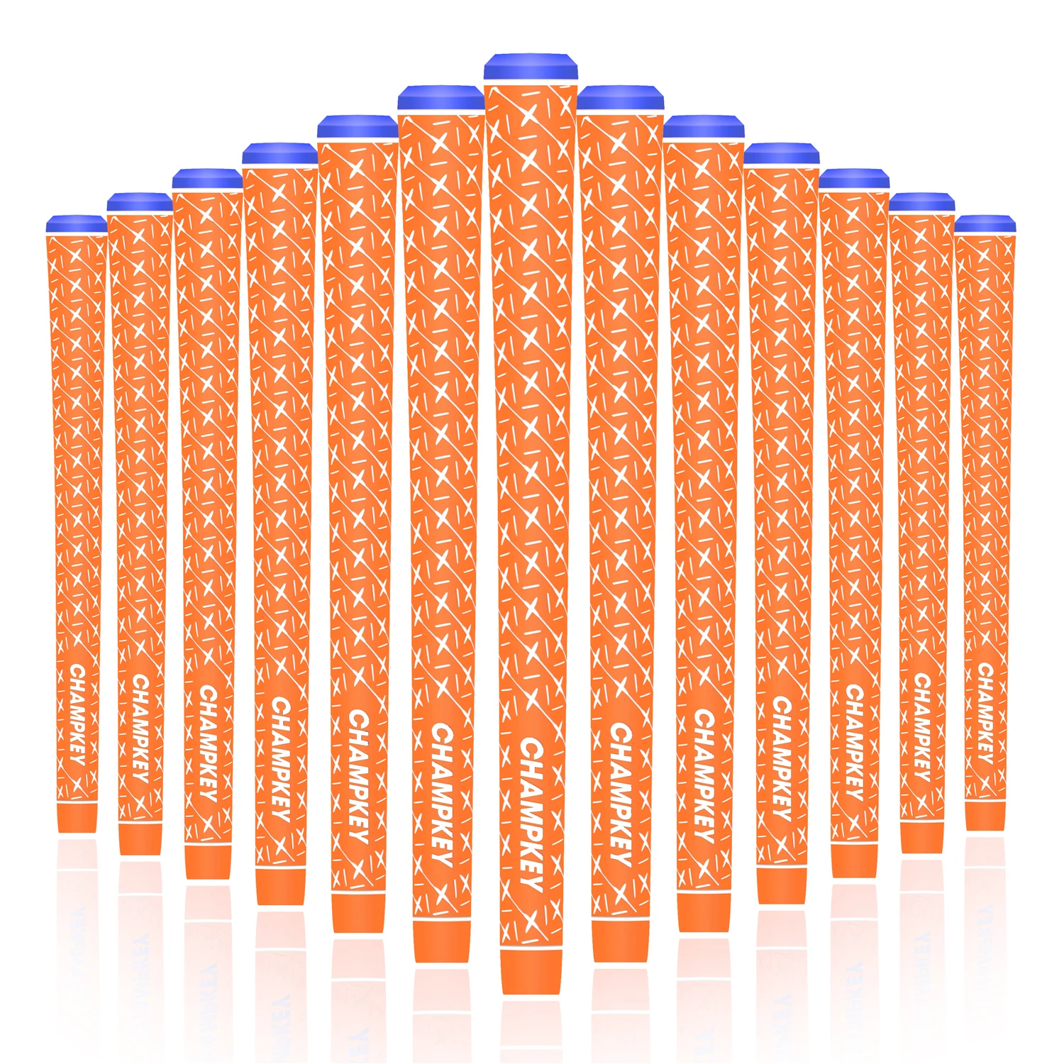 

Champkey 8 шт х Резиновые клюшки для гольфа стандартные шесть цветов большие нижние ручки-Высокая обратная связь Резиновые клюшки для гольфа