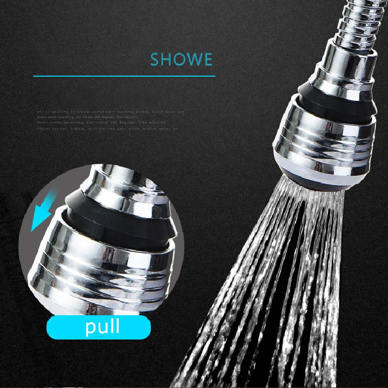 

360 Rotate Faucet Nozzle Water Filter Adapter Swivel Water faucet nozzle filter adapter Tap Aerator Diffuser Kitchen