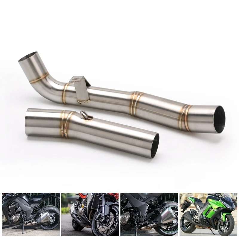 Мотоциклетный глушитель выхлопной трубы Модифицированная средняя звеньевая