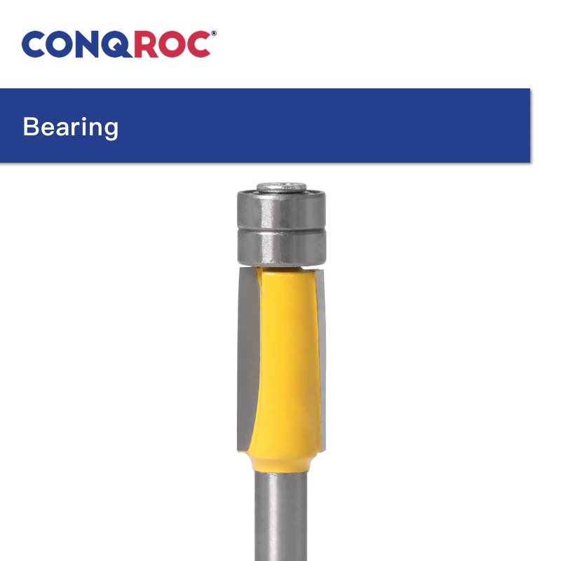 Фрезерный станок с прямым хвостовиком 6 мм фреза двойным подшипником инструмент