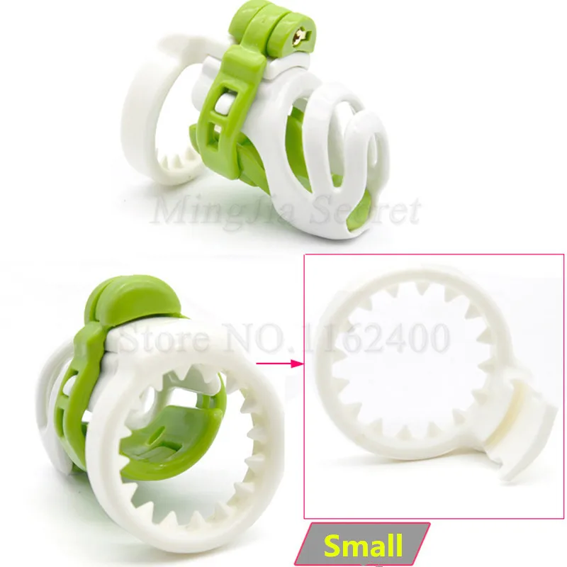 3D дизайн резиновое короткое мужское устройство верности замок для пениса клетка