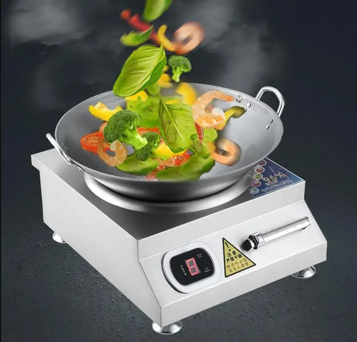 Коммерческая индукционная плита Hall мощностью 5000 Вт настольная электрическая