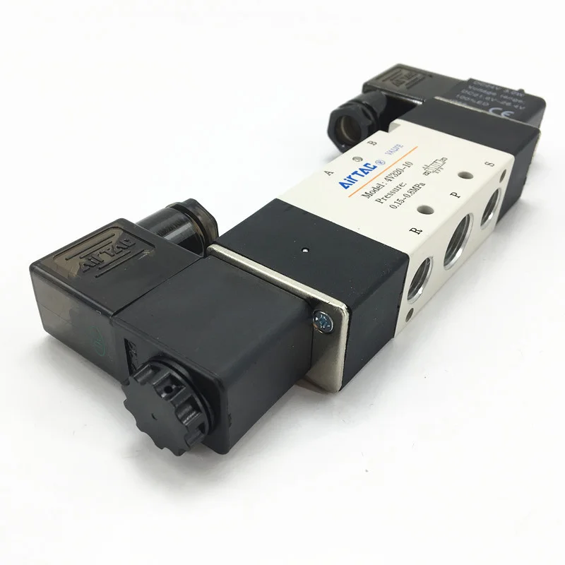 4V320-10 DC24V AC220V пневматические инструменты качественные пневматические компоненты электромагнитный клапан 4V Серия