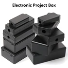 Черный корпус для электронных приборов, 1 шт., корпус для инструментов сделай сам, пластиковый прочный водонепроницаемый корпус, корпус для проектов сделай сам