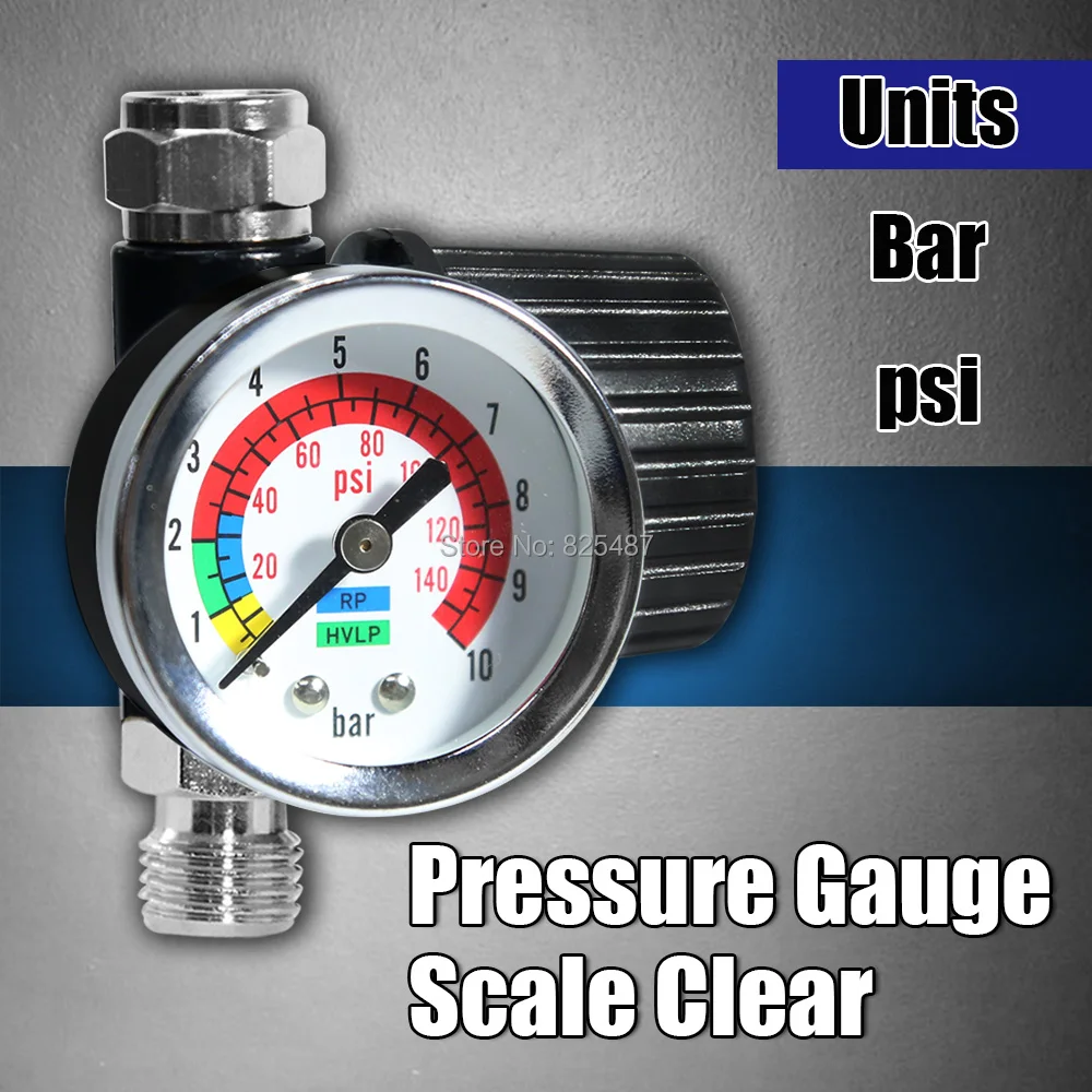 1/4&quot Air Pressure Diaphragm Regulator For Spray Paint Gun Tools Compressor LEMATEC Accessory Gauge | Инструменты