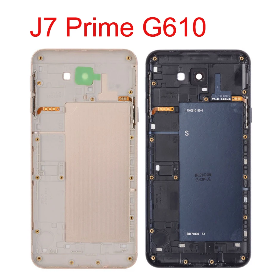 Для Samsung Galaxy J7 Prime G610 G610F G610M Оригинальный Новый мобильный телефон Корпус задняя