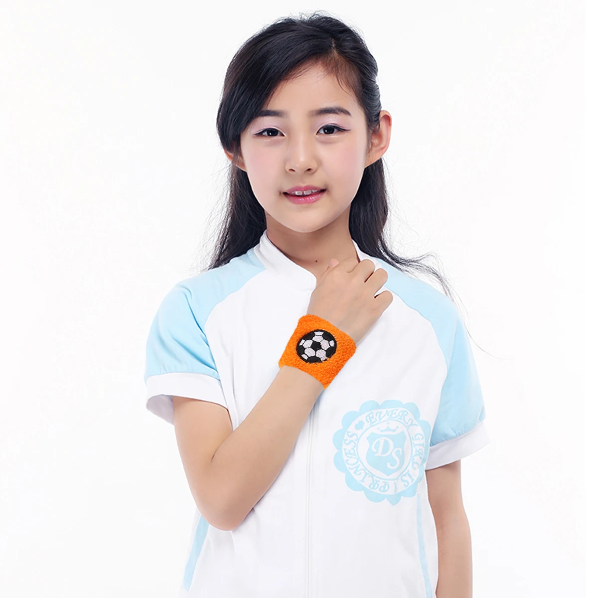 12 шт. спортивные браслеты эластичные портативные Вязание фитнес бег хлопок