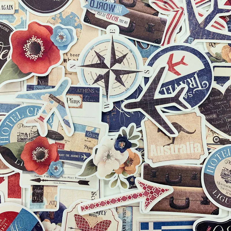 90 шт наклейки для путешествий с флагом детей Домашние книг на