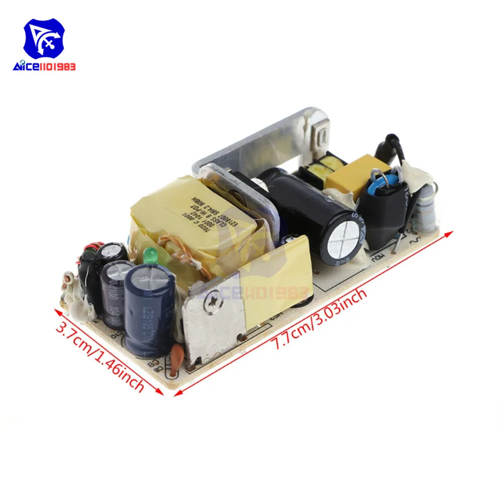 diymore AC-DC 12V 2.5A Switch Power Supply Module | Электронные компоненты и принадлежности