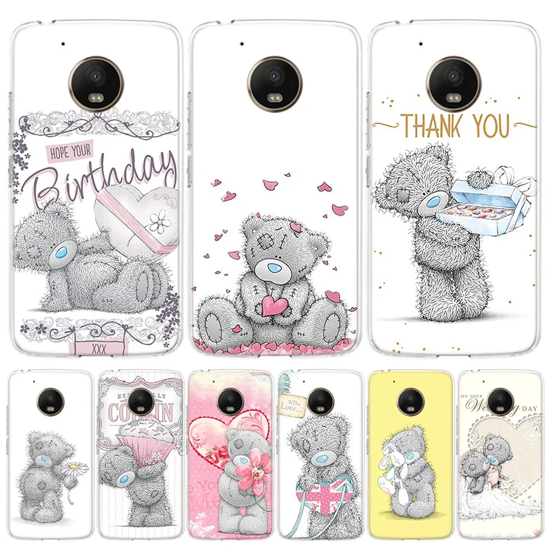 Чехол для телефона Teddy Me To You Bear Motorola Moto G9 G7 G8 G6 G5S E6 E5 Plus Power Play One Action Macro EU Gift Coque Cover |