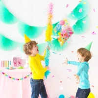 transparent pvc balloon pinata diamond ornaments childrens birthday party toys game props smiley pi%c3%b1ata