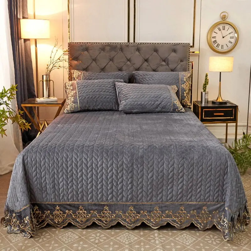 Роскошное серое фиолетовое бордовое белое мягкое Фланелевое бархатное флисовое