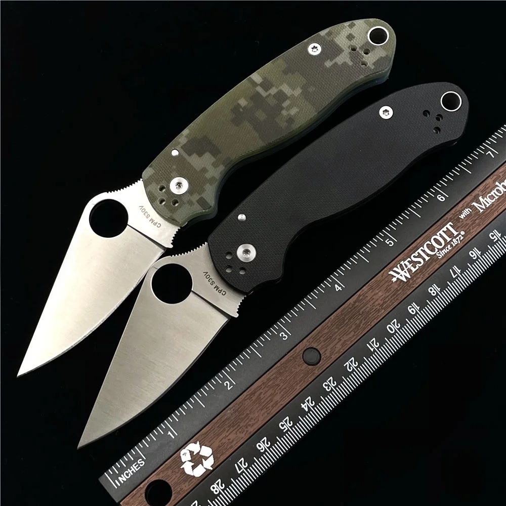 

OIMG SP C223 Para 3 Ball Bearing Folding Knife Outdoor Camping Hunting Pocket Kitchen Fruit EDC Tool Knife