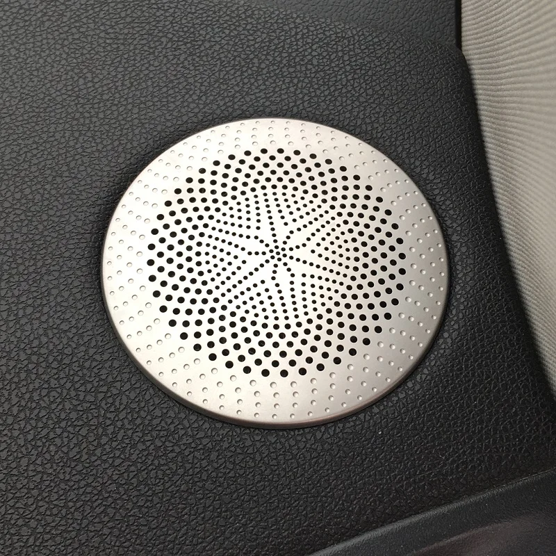 Хромированные накладки на пищалки под лобовым стеклом круги из нержавеющей