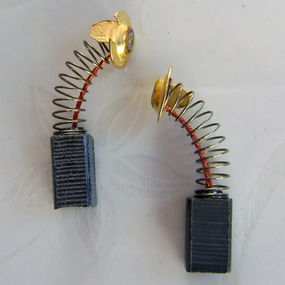 

10 PCS 6.5x7.5x13.5mm Mini Drill Electric Grinder Replacement Carbon Brushes Spare Parts Electric Motors For Dremel Rotary Tool