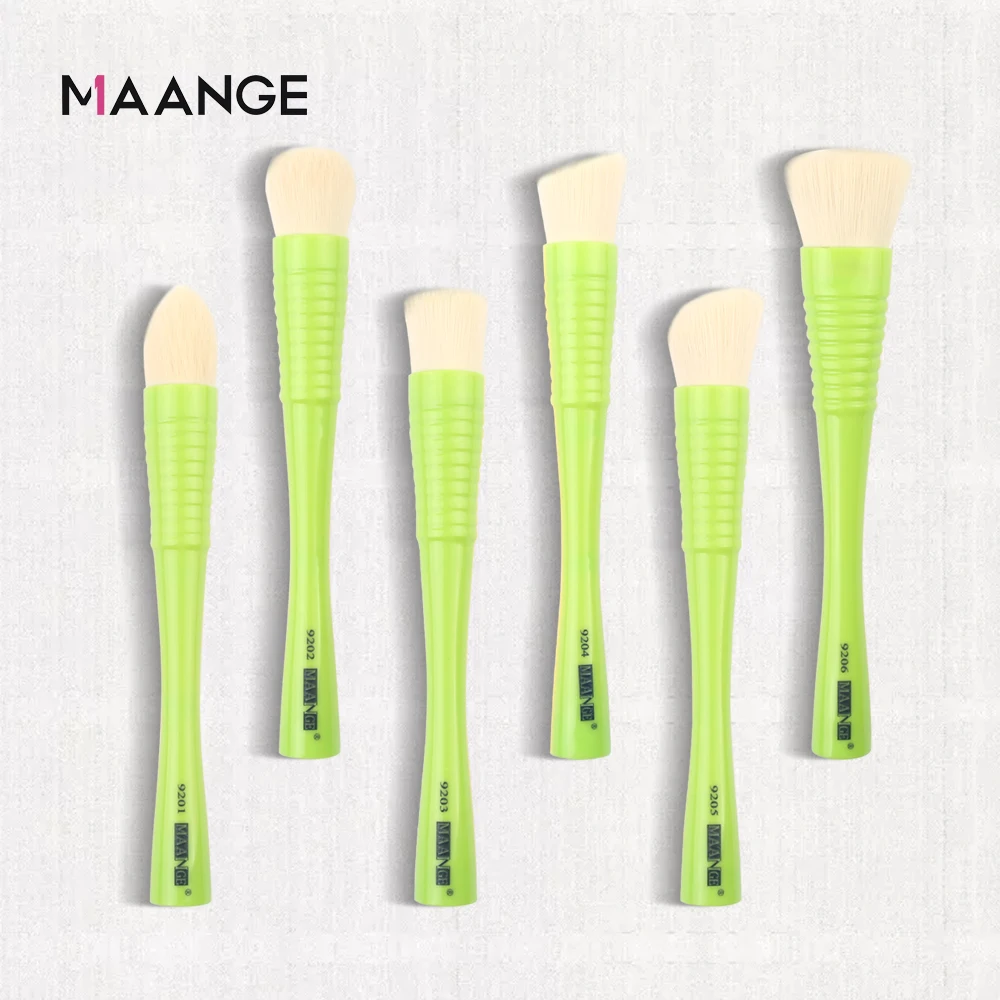 Набор кистей для макияжа MAANGE 1 шт. основы пудры теней губ глаз Кисть косметические