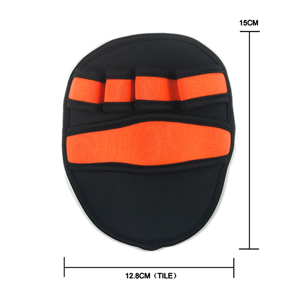 Противоскользящие неопреновые пальмовые защитные перчатки расширяющие