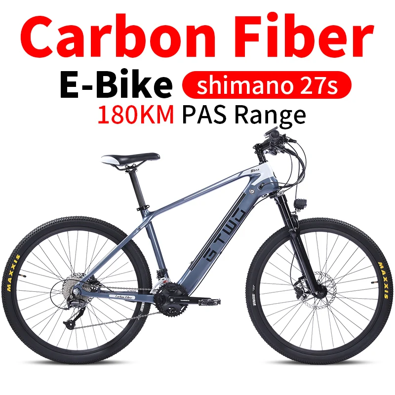 Электрический велосипед BAFANG из углеродного волокна без налога гидравлический