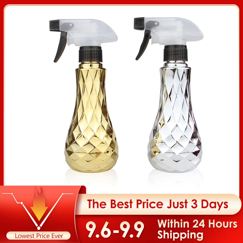 

1pcs 300ml Refillable Hairdressing Water Sprayer Barber Spray Bottle Haircut Salon Barber Accessories Hair Styling Tools 2Colors