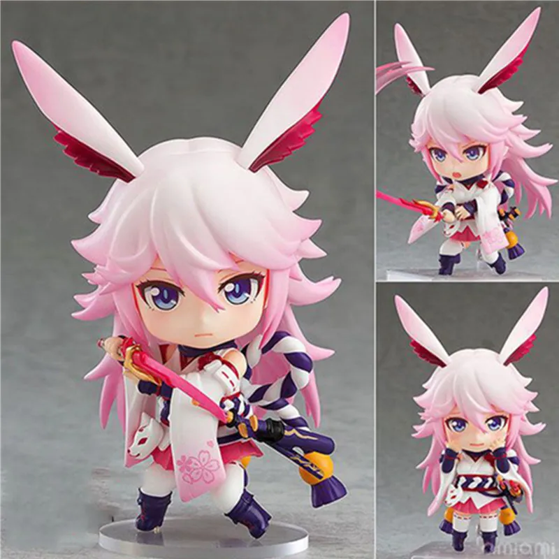 

Аниме Mmihoyo 10 см фигурка Yae Sakura Коллекционная ПВХ экшн-модель игрушки подарки для детей милые настольные украшения